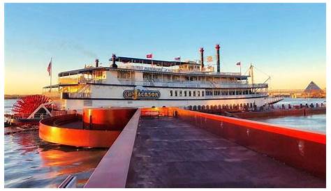 Showboat stranded in Memphis due to flooded MS River