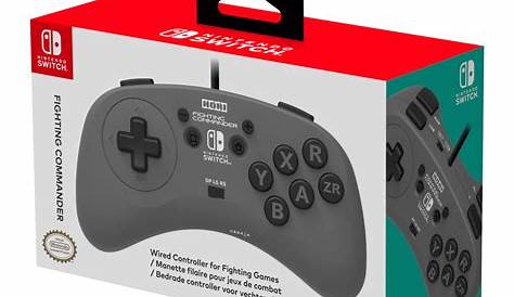 SWITCH Fighting Commander Wired Controller, HORI, Nintendo Switch
