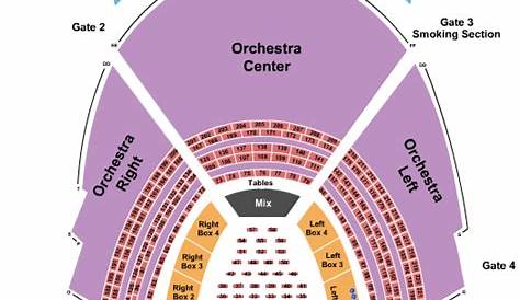 Endstage at Cadence Bank Amphitheatre at Chastain Park Seating Chart