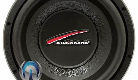 AW1051M - Audiobahn 10" Dual 4-Ohm Sound Q Series Subwoofer