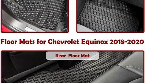 chevy equinox floor mats 2018