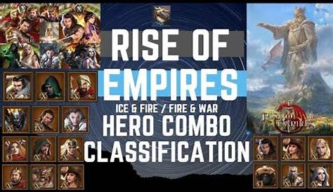 rise of empires hero combos