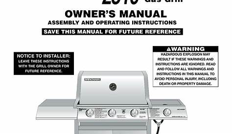 Brinkmann 810-2310-0 Owner's manual | Manualzz