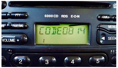 ford 6000 cd radio problems