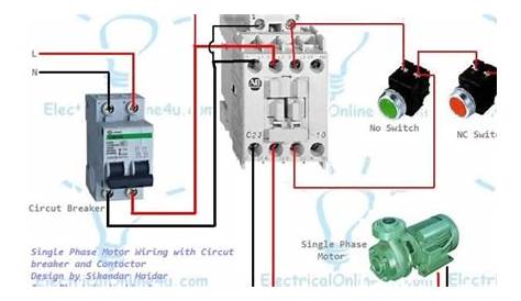 How To Wire A Contactor With Light Circuits