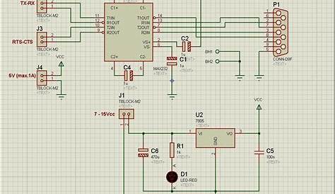 max rs232 circuit diagram