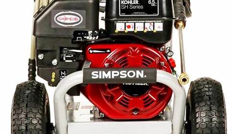 Simpson 3400 Psi Pressure Washer Manual