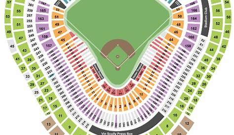 Dodgers Stadium Seating Chart / 7 Photos Dodger Stadium Detailed