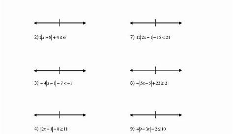 Solving Absolute Value Equations Worksheet Algebra 2 – Kidsworksheetfun