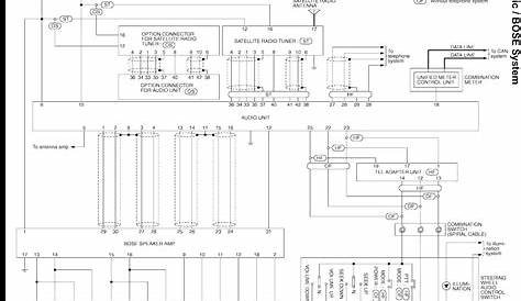 2006 infiniti g35 audio wiring diagrams