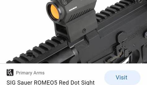 sig romeo 5 manual