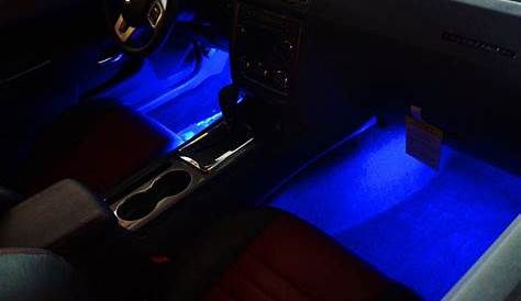 2016 dodge challenger interior led lights