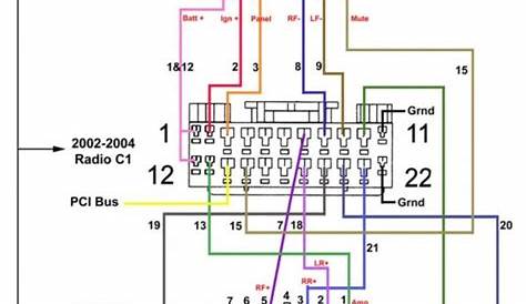 wiring diagram panasonic car stereo