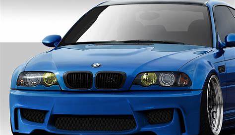2001-2006 BMW M3 E46 Duraflex 1M Look Front Bumper Cover - 1 Piece | XSV