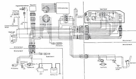 kubota bx2200 electrical schematic