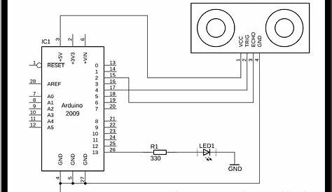 ultrasonic sensor circuit diagram