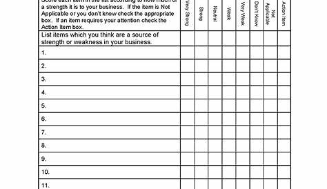 strengths and qualities worksheet