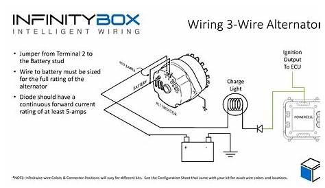 delco chevy 4 wire alternator wiring diagram