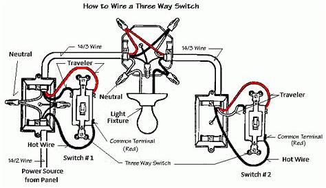 3 way switch wiring diagram