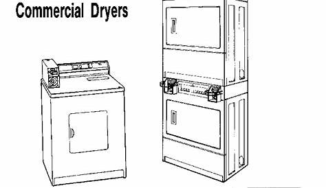 WHIRLPOOL CL-4 COMMERCIAL DRYERS Service Manual download, schematics
