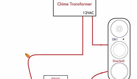 Wiring Diagram Gallery: Wiring Diagram For Doorbell And Chime