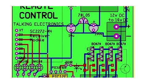 4 channel remote control circuit diagram