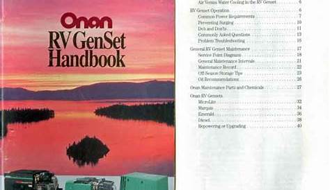 Onan-Generator-Manual