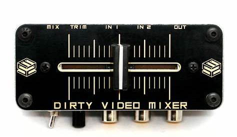 dirty video mixer schematic