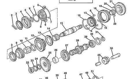 42re transmission parts diagram