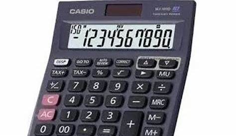 Basic Calculator Black Casio Calculator at Rs 320 in Gurgaon | ID
