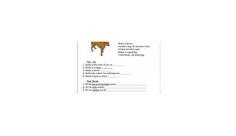 Dogs worksheets