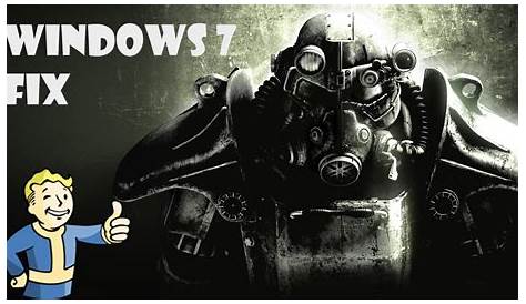 Fallout 3 Windows 7 fix - YouTube