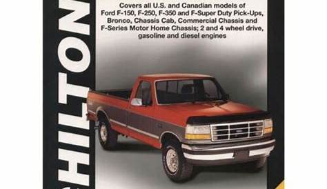 Repair Manual CHILTON 26664 fits 87-96 Ford F-250 Auto Parts and