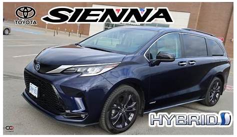 blue toyota sienna 2021