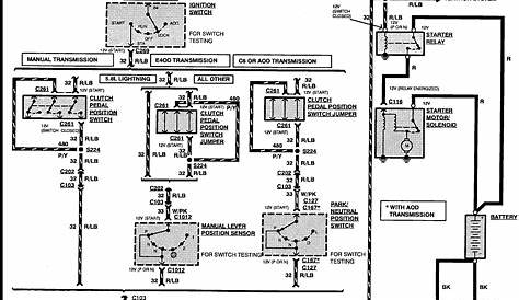 93 ford relay diagram