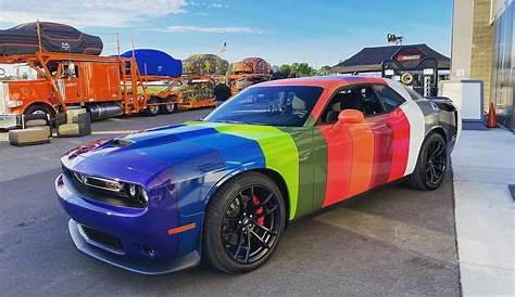 All Dodge Challenger Models Can Now Get A Wrap Featuring 14 Colors