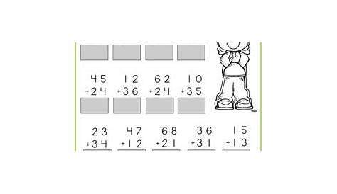 2 Digit Addition without Regrouping Worksheets by Learning Desk | TpT