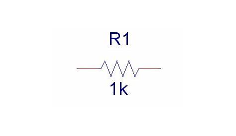 Schematic Symbol For Resistor
