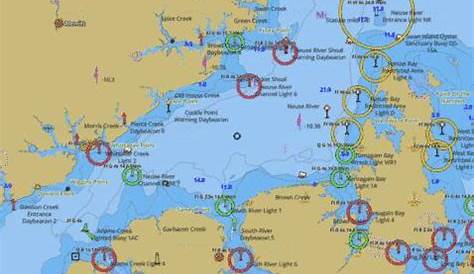 NEUSE RIVER (Marine Chart : US11541_P501) | Nautical Charts App