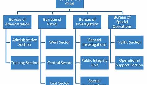 Police Department Flow Chart