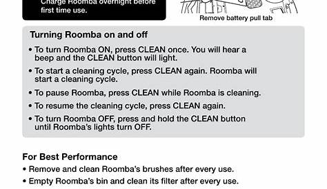Important tips | iRobot Roomba 600 Series User Manual | Page 4 / 36