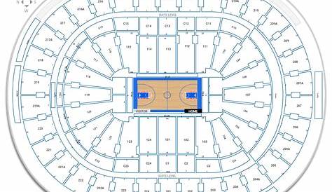 wells fargo center seating chart with rows and seat numbers