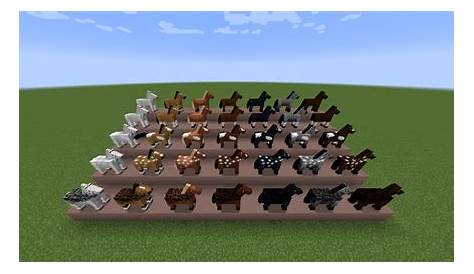 what do you feed horses in minecraft