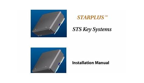 Vodavi STARPLUS STS Installation manual | Manualzz