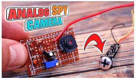 Analog Video Transmitter Circuit SPY camera