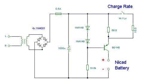 24 volt charger circuit diagram