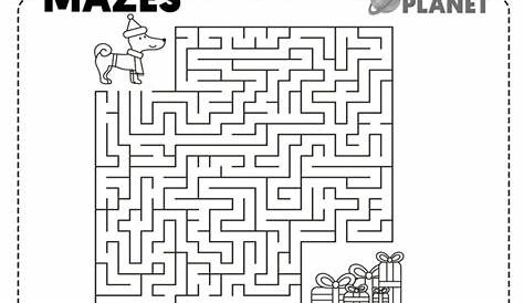 Free Easy Printable Mazes for Kids | Download the FREE PACK