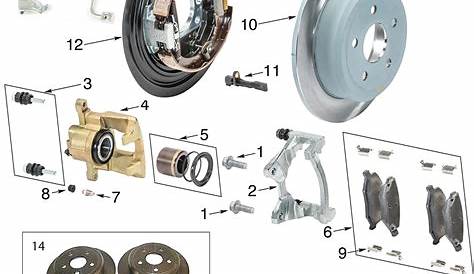 Jeep Wrangler JL Rear Brake Parts | Quadratec