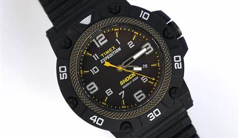 timex expedition shock manual