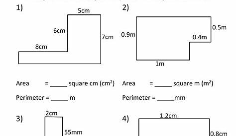 Perimeter Worksheets